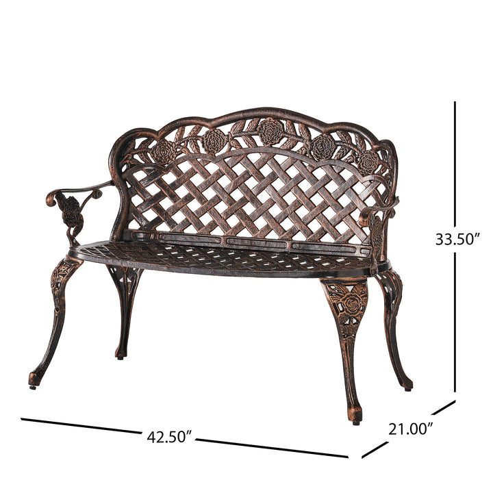 Lucia Outdoor Bench