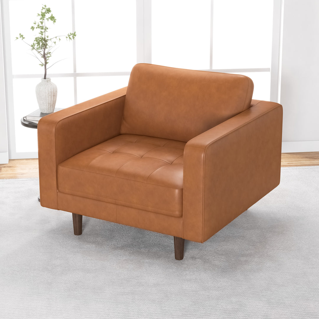 Soho Leather Lounge Chair