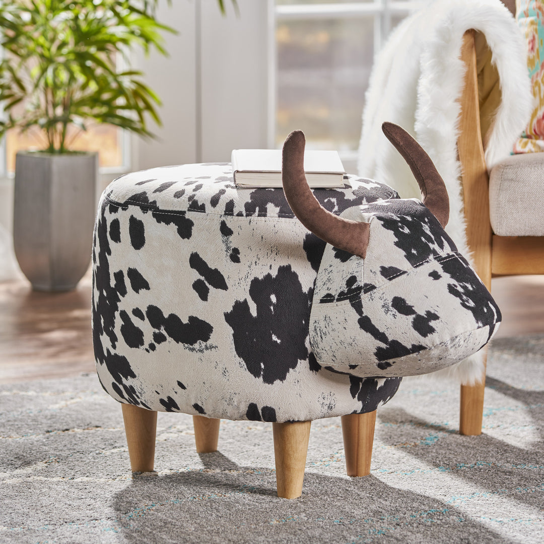 Cow Ottoman