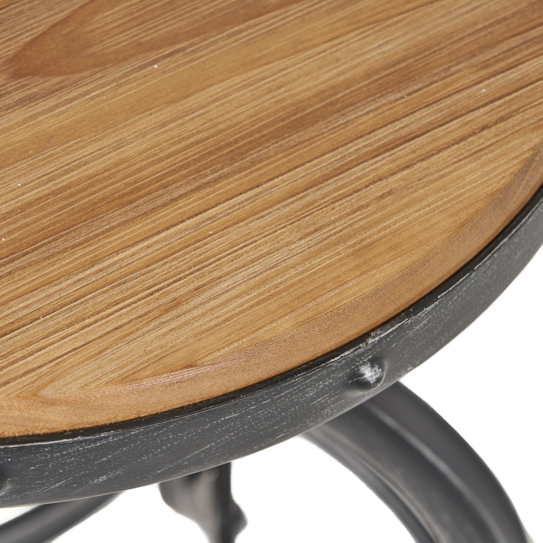 Delilah Wooden Bar Stool