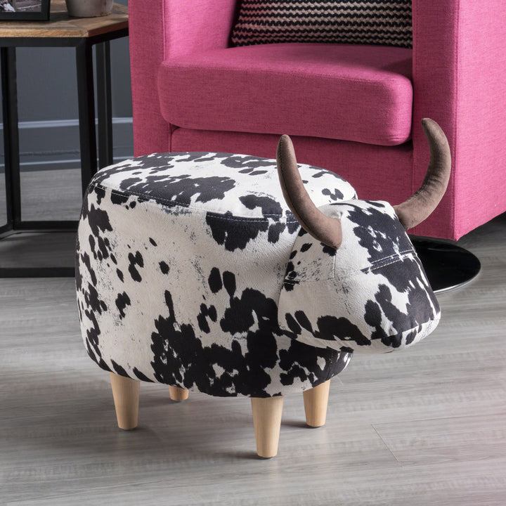 Cow Ottoman