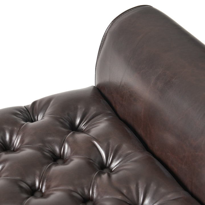 Hanleys Leather Storage Bench