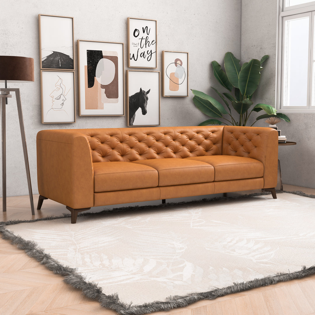 Angers Leather Sofa