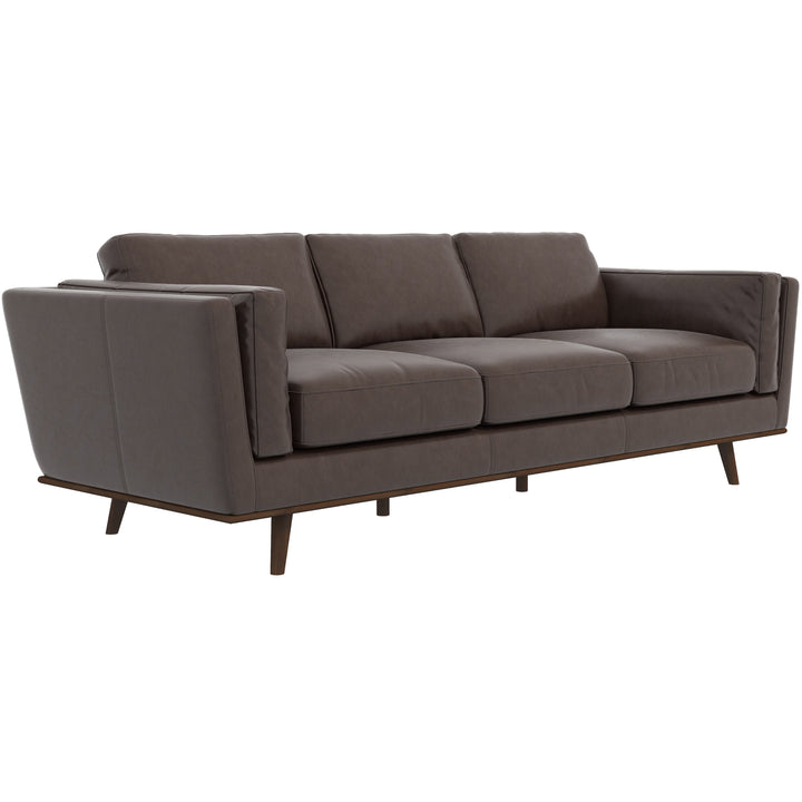 Milanno Mocha Leather Sofa