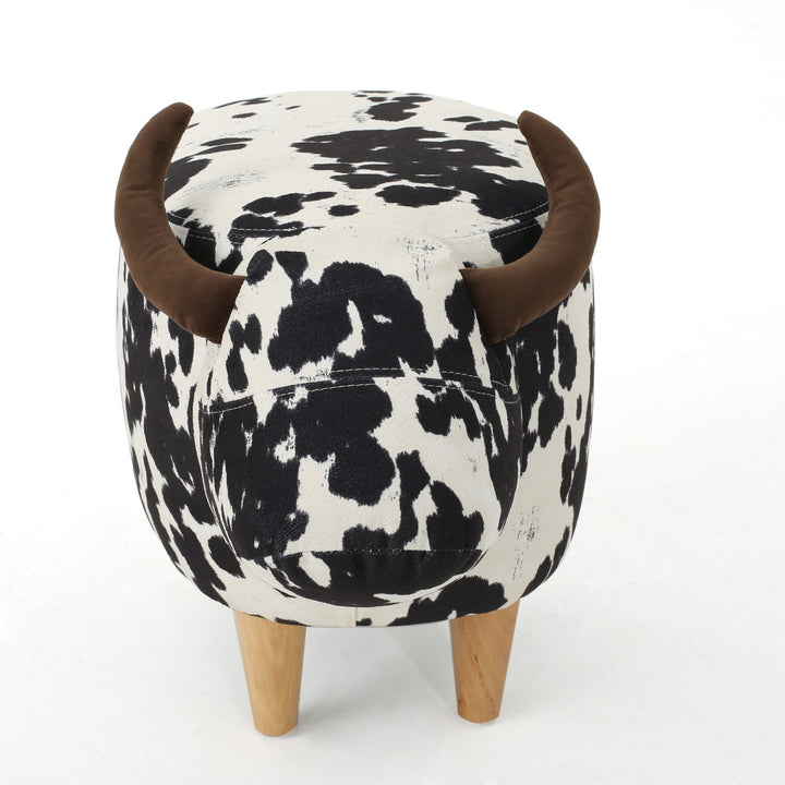 Cow Ottoman