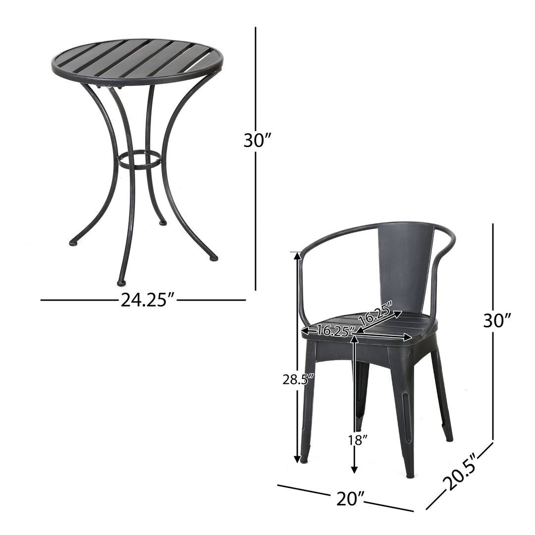 Colda 3pcs Outdoor Seating Set