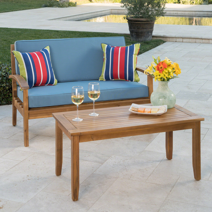 Pilar Two Seater & Coffee Table Set