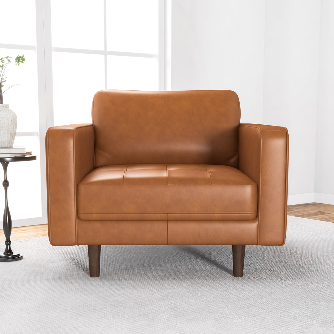 Soho Leather Lounge Chair