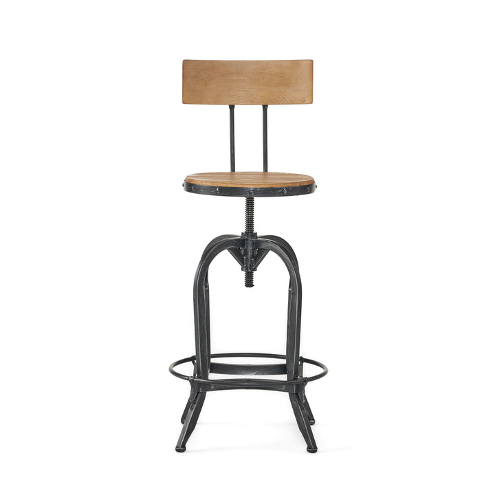 Delilah Wooden Bar Stool