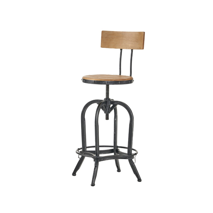 Delilah Wooden Bar Stool