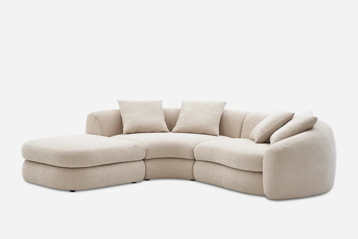 Fable Performance Fabric Single Arm Sectional Sofa