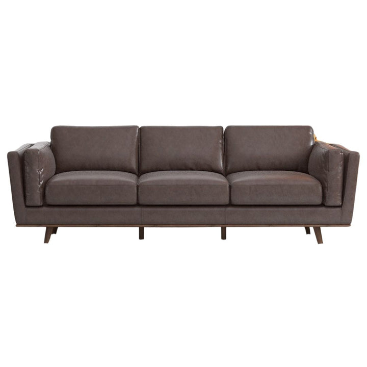 Milanno Mocha Leather Sofa