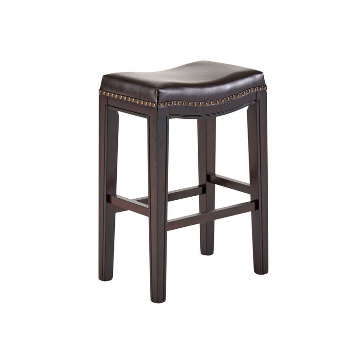 Jefferson Leather Bar Stool