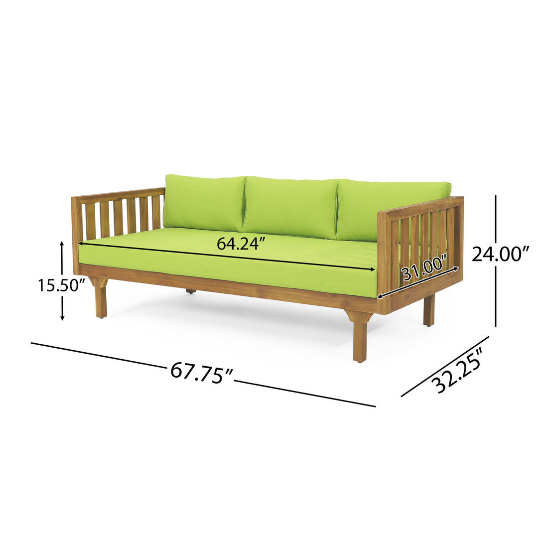 Claremont Green 3 Seater Sofa Bed