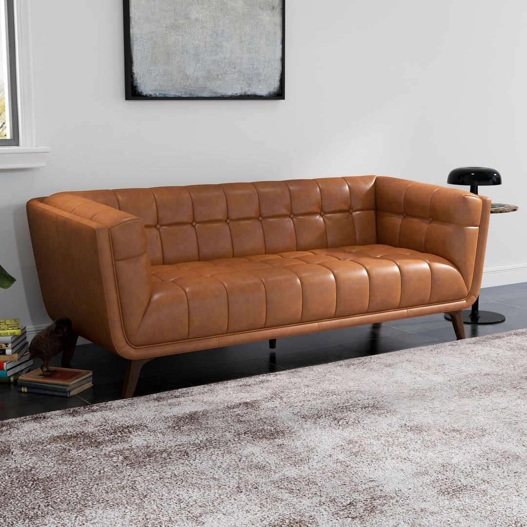 Dona Leather Sofa