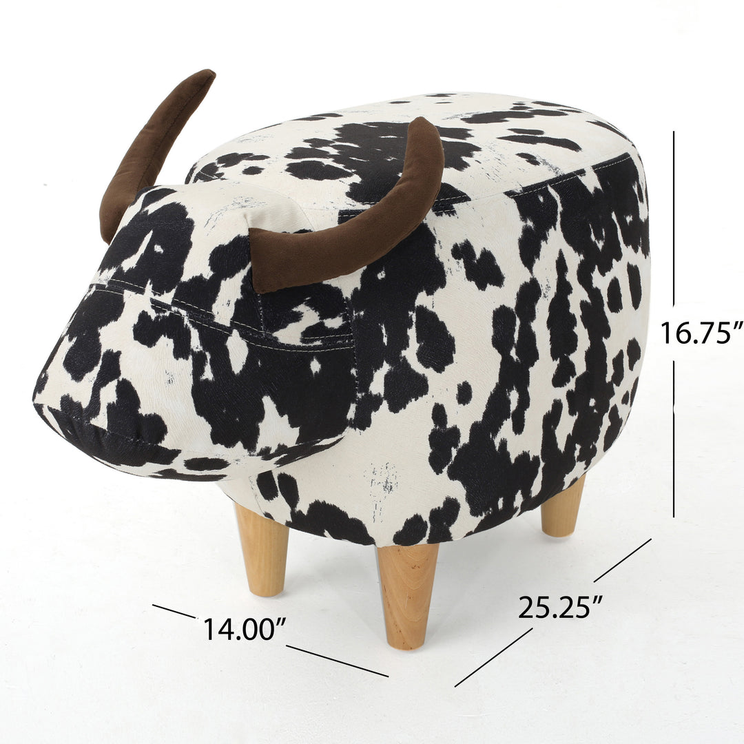 Cow Ottoman