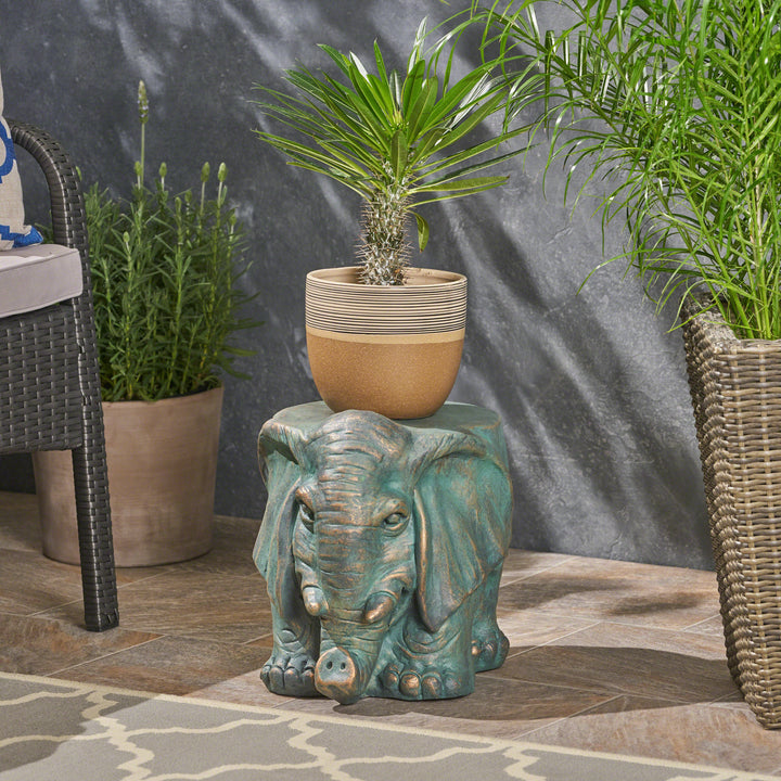 Elephant Plant Stand