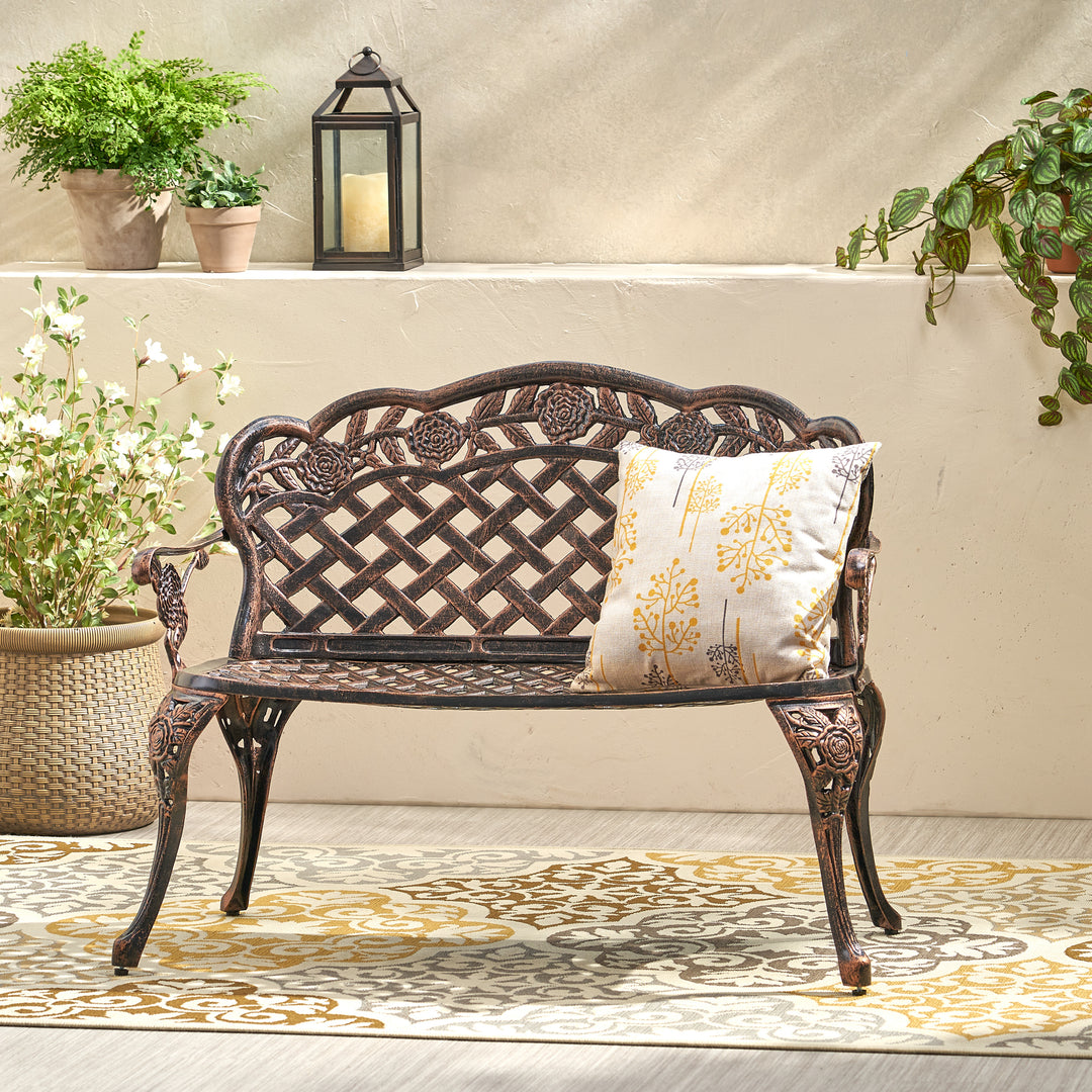 Lucia Outdoor Bench