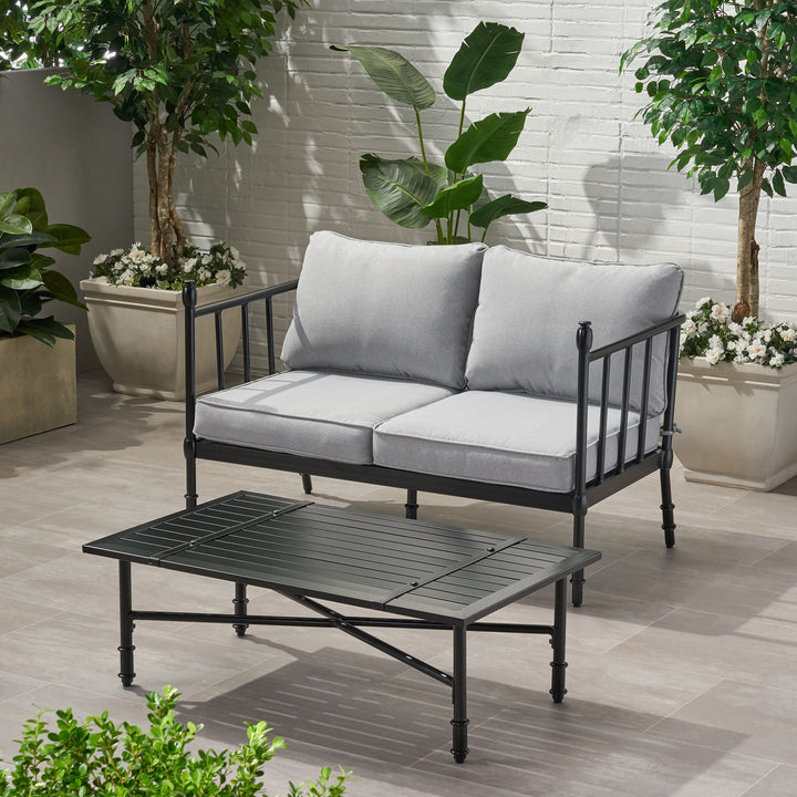 Vienna Loveseat with Coffee Table Set